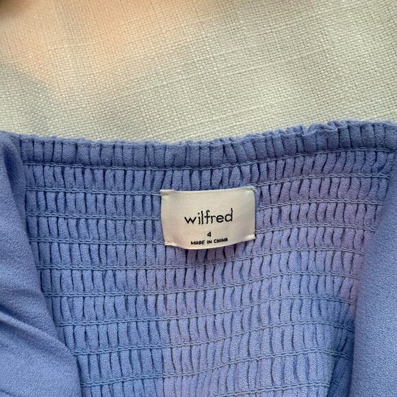 ARITZIA wilfred - Purple Long sleeve Dress (Size 4) - Picture 2 of 6